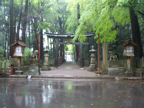 田村神社の鳥居